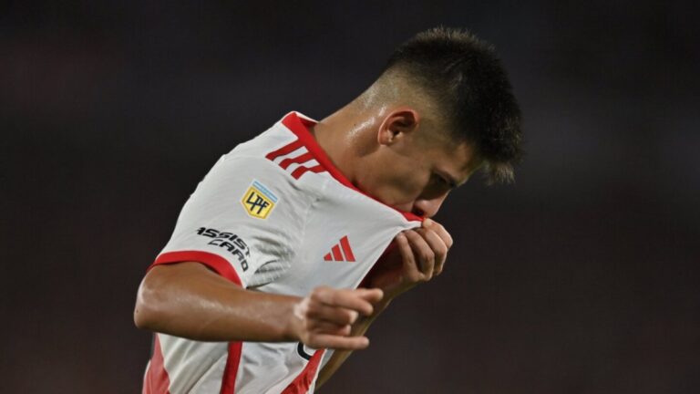 Claudio Echeverri y el sueño de la Libertadores en su única oportunidad con River