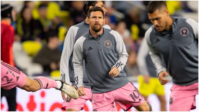 Lionel Messi entrena con el Inter Miami y es elegible para enfrentar a Monterrey en Concachampions