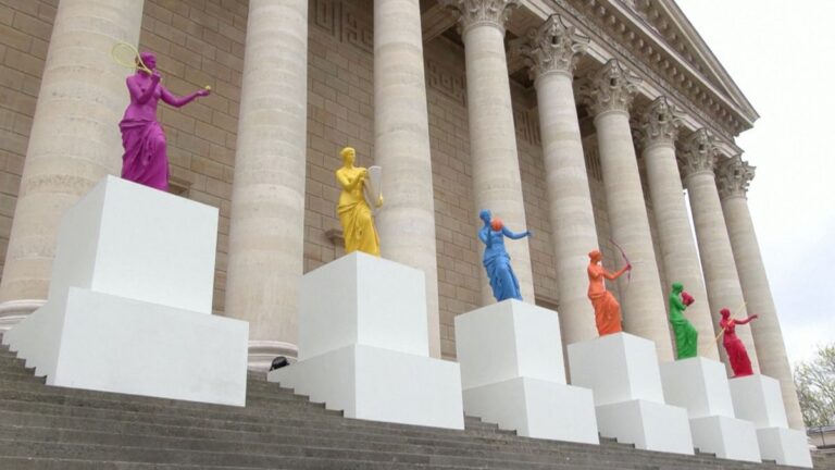 La Venus de Milo “recupera los brazos” para unirse a los Juegos Olímpicos Paris 2024