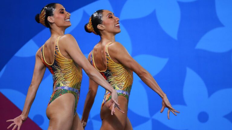 Nuria Diosdado y Joana Jiménez buscan aumentar la dificultad en su rutina rumbo a Paris 2024