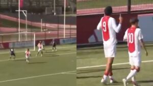 Daniel Méndez convierte su primer gol en el Ajax y sueña con seguir en Europa