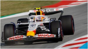 Liam Lawson y Alex Albon protagonizan un roce que les complica el GP de España: “Es frustrante…”